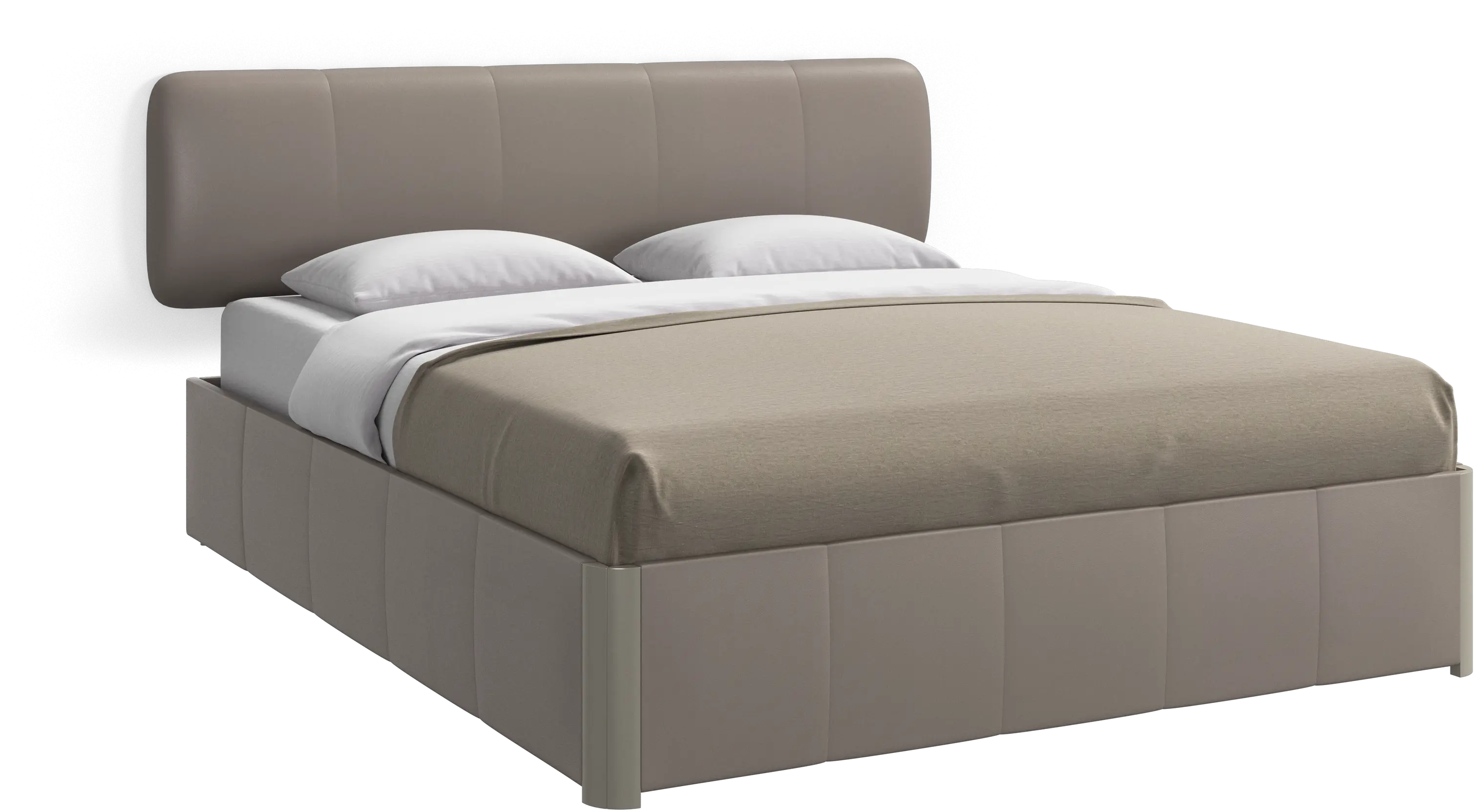 収納付きデザイナーベッド | コレクションはこちら - レザー | ボー